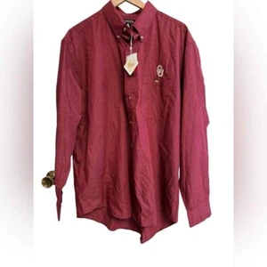 Oklahoma Sooners OU Antigua Button Down Shirt NWT SZ L - Picture 1 of 9