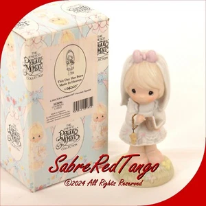 ENESCO PRECIOUS MOMENTS SAMUEL J BUTCHER THIS DAY HAS BEEN MADE IN HEAVEN 523496 - Picture 1 of 5