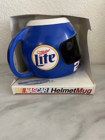 NASCAR Rusty Wallace Penske Racing #2 Helmet Mug  Koozie Can Holder Cover