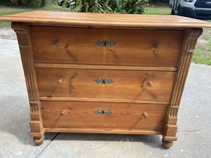 Antique German Chest of Drawers - Picture 1 of 5