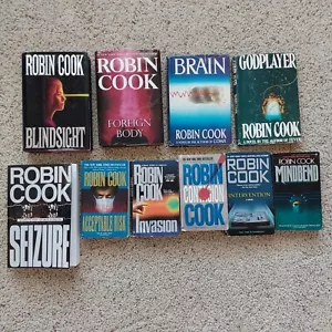 Menge 10 Robin Cook Medizinischer Krimi Thriller Gehirn Godplayer Beschlagnahme Bücher - Bild 1 von 18