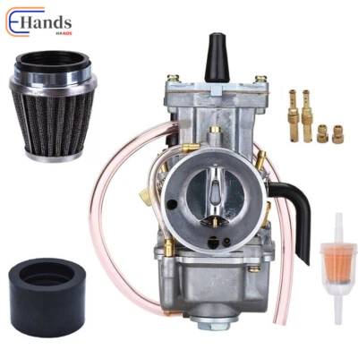 Carburetor & Air Filter For Kawasaki KX80 KX100 KX125 32mm 100cc to 200cc engine - Image 1 of 4