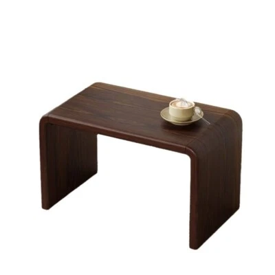 Solid wood small coffee table, modern and simple, movable bay window small table - Image 1 of 4