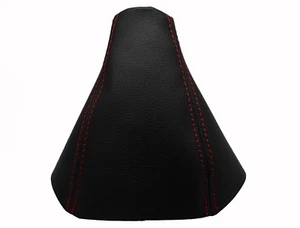 Rot Faden Echtleder Schaltmanschette Schaltsack Für VOLVO S60 I 2000-2010 - Picture 1 of 1