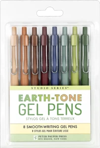 Peter Pauper Press Earth-Tone Gel Pens - Brand New! - Picture 1 of 1