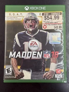 Madden NFL 18: G.O.A.T. Edition (Microsoft Xbox One, 2017) - Picture 1 of 3