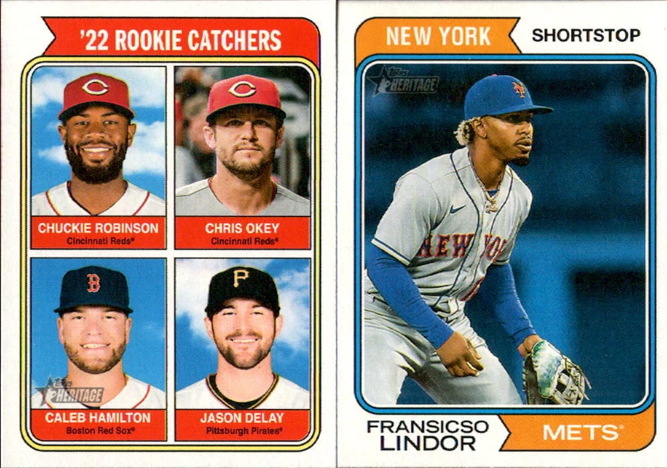 2023 Topps Heritage High Number SP Short Print #401-500 - You Pick From A List - Image 1 of 1