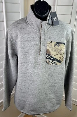 Sudadera Under Armour Specialist Henley 2.0 Barren Camuflada 1316276 019, Hombre’s 3XL Foto 1 de 4