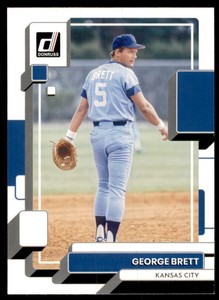 2022 DONRUSS GEORGE BRETT KANSAS CITY ROYALS #102