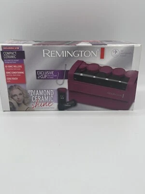 Rizadores eléctricos de viaje Remington Hot Rollers concurso baile púrpura con clips Foto 1 de 4