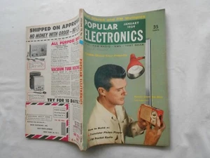 POPULÄRES ELEKTRONIKMAGAZIN - JANUAR 1959 - Bild 1 von 2