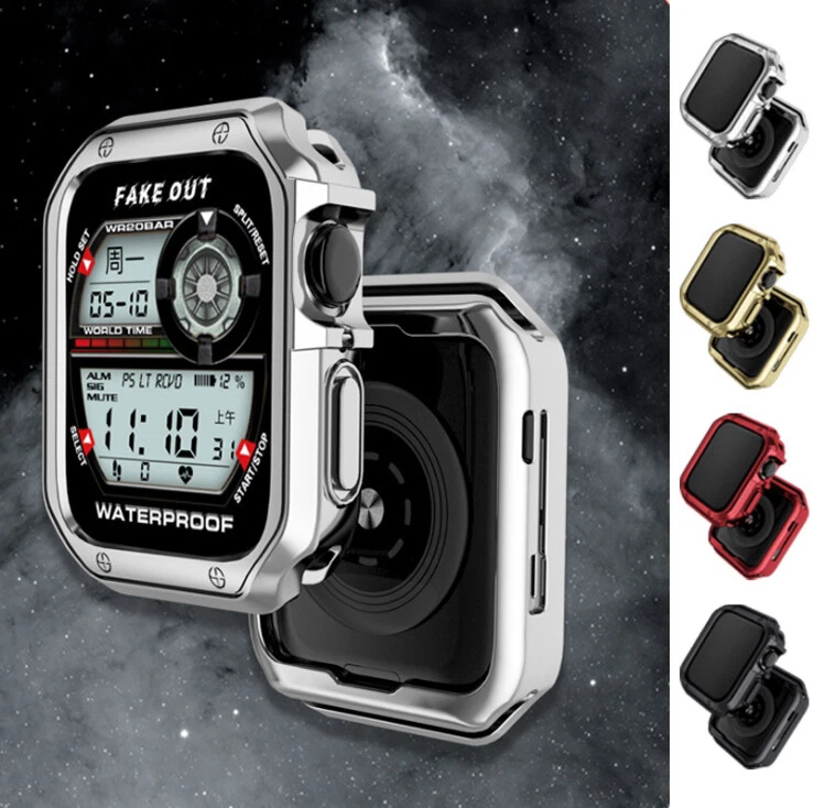 TPU Protector Case For Apple WatchUltra Series 11 10 9 8 7 6 5 Soft Bumper Cover - Image 1 of 4