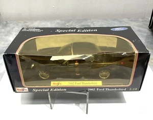 MAISTO Special Edition 2002 Ford Thunderbird  Black Diecast 1:18 - Picture 1 of 5