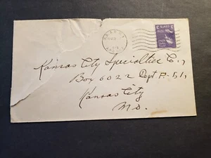 APO 942 ANCHORAGE, ALASKA 1945 WWII Army Cover - Picture 1 of 2