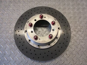 2012 Porsche 911 997 Turbo S Rear CARBON Ceramic Disc Brake Rotor 99735203101 - Foto 1 di 15