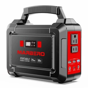 Portable Power Station 296Wh Camping Solar Generator Laptop Charger Power Ban... - Picture 1 of 8