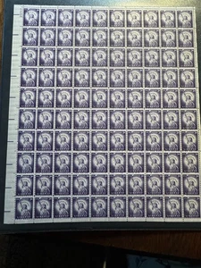 Scott #1035 Statue of Liberty 3¢ Sheet of 100 Stamps (1954) - Picture 1 of 2