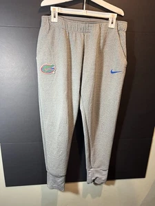 NIKE FLORIDA GATORS DRI FIT JOGGER PANTS SWEATPANTS GRAY SIZE XL FOOTBALL - Picture 1 of 9
