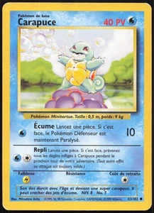 Pokemon Karte Panzer 63/102 Base Set Französisch - Bild 1 von 2