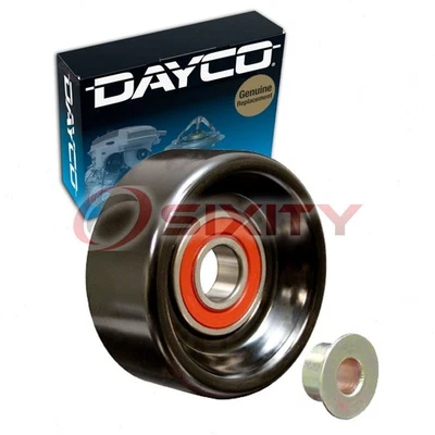 Dayco Drive Belt Idler Pulley for 2001-2003 Chrysler Voyager 3.3L V6 Engine ib - Image 1 of 4