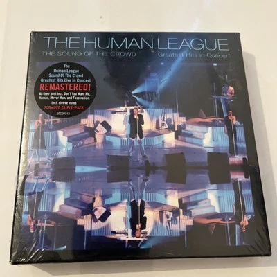 The Human League(2CD+DVD Album)The Sound Of The Crowd Greatest Hits Concert.New - Image 1 of 4