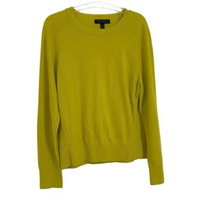 Banana Republic Damen 100% Merinowolle Neon Rundhals Pullover Gr. M Pulli - Bild 1 von 9