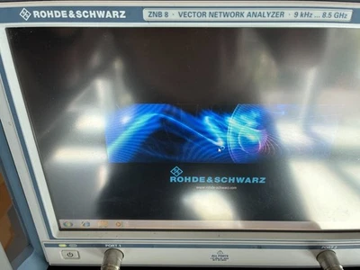 Rohde & Schwarz ZNB8 Network Analyzer, 9khz - 8,5 GHz Foto 1 de 4