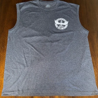 Camiseta sin mangas Bike Week Wildwood Roar to the Shore 2013 gris talla XL Foto 1 de 4