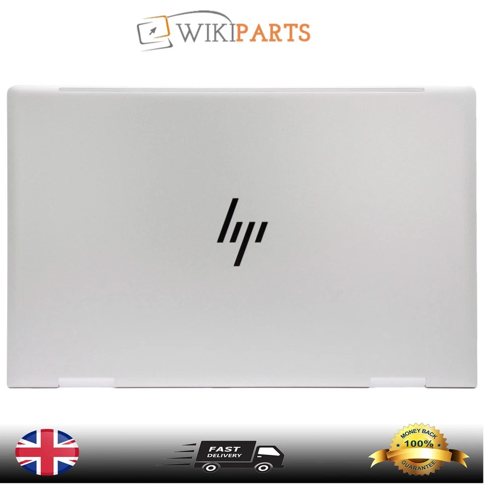 HP M82692-001 M83641-001 N30780-001 LCD SCREEN BACK LID COVER SILVER OLED NSV