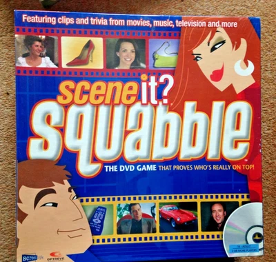 BRAND NEW FACTORY SEALED Scene It ? Squabble The DVD Game - Image 1 of 2