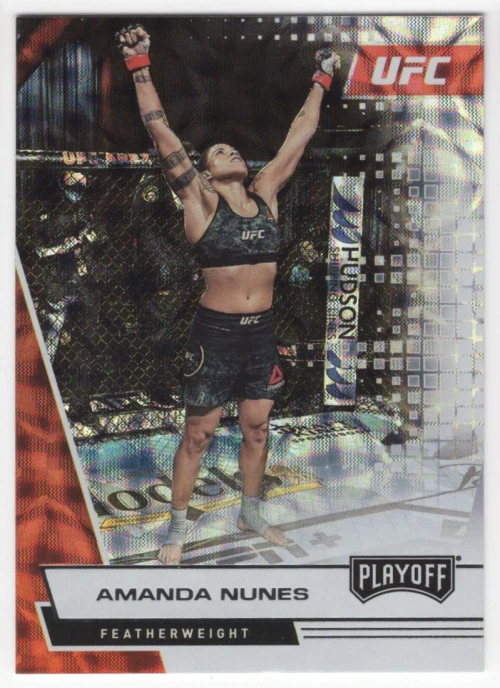 2021 Playoff UFC Asia #64 Amanda Nunes - NM-MT - Image 1 of 1