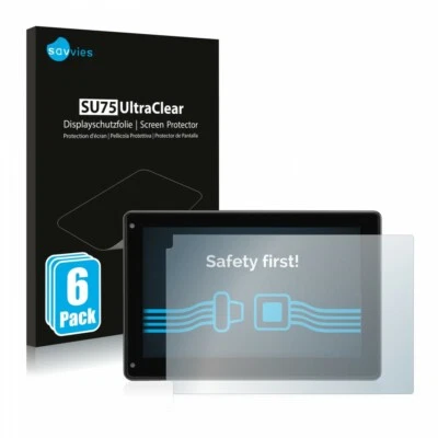 Garmin Aera 760 , 6x Transparent ULTRA Clear Screen Protector - Image 1 of 4