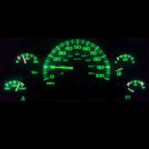 Green LED KIT For Savana Safari GMC GM 1996-2005 CHEVY Chevrolet Cluster 96-05 - Picture 1 of 6