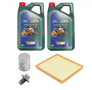 BRAND NEW QUALITY FORD TRANSIT CUSTOM 2018 2.0L ECOBLUE SERVICE KIT CASTROL OIL - Picture 1 of 4