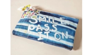 Anthropologie ‘Smile Pass It On’ Clutch. NWT. - Picture 1 of 8