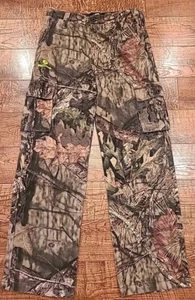 Mossy Oak Youth Boys 14/16 XL Camo Cargo Pants Hunting Casual - Picture 1 of 8
