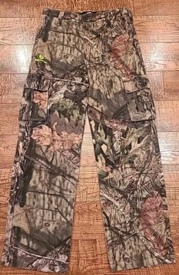 Mossy Oak Youth Boys 14/16 XL Camo Cargo Pants Hunting Casual  - Image 1 of 4