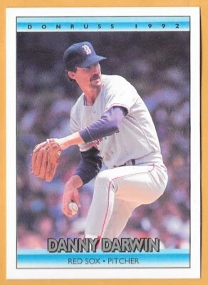 DANNY DARWIN BOSTON RED SOX #87 no dot inc - DONRUSS NM-MT 1992 - Image 1 of 2
