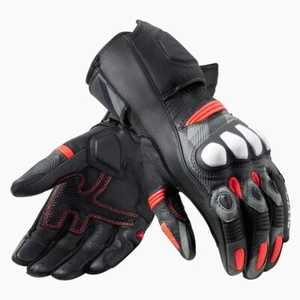GUANTI MOTO REVIT REV'IT LEAGUE 2 SPORT RACING NERO ROSSO BLACK RED TG XL - Imagen 1 de 2