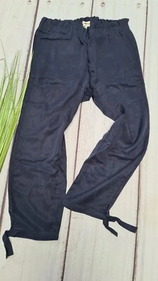 Stoffhose Schlupfhose 7/8 Hose Tom Tailor Gummibund Blau Dunkelblau (8 832) - Bild 1 von 3