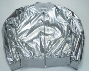 Victoria Secret Sport Metallic Bomber Jacket - Picture 1 of 11