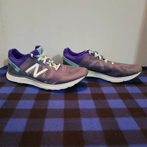 Zapatillas de entrenamiento New Balance WX77 para mujer talla 7,5 M púrpura con cordones de lona A2 - Imagen 1 de 14