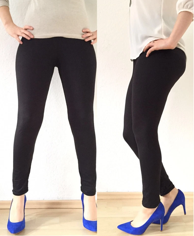 PESAIL Damen Winterhose ÜBERGRÖßE Thermo Gr. 48-58 Leggins Leggings Warm Fellgefüttert