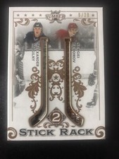 2021-22 Leaf Lumber Stick Rack 2 ALEXANDER MOGILNY & SERGEI FEDOROV #9/20