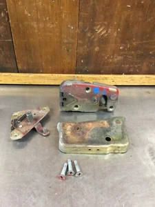 MG Midget 64-80 • Original Left Side Door Latch, Remote & Striker, Used. KMG1222 - Picture 1 of 8