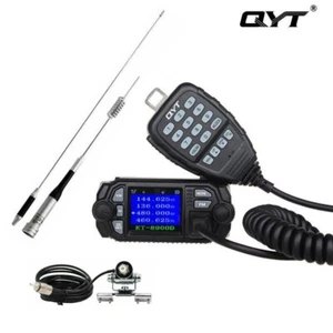 Radio Móvil QYT KT-8900D Doble Banda UHF VHF 25W con Traje de Antena y Cable USB - Imagen 1 de 9