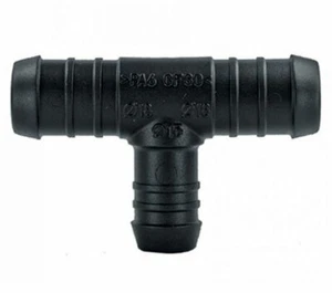 3x T Schlauchverbinder RGV 15mm 18mm 18 mm schwarz 72mm T Stück 89D - Bild 1 von 5