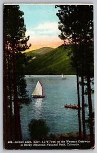 Postcard: Grand Lake, Rocky Mtn., CO, Sanborn Souvenir Co., Divided, Unposted - Picture 1 of 2