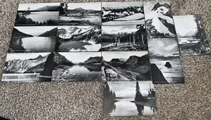 Set 13 Postkarten 1910-20 Kiser Great Northern Railroad Glacier National Park - Bild 1 von 6
