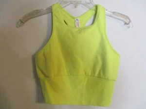Nuevo con etiquetas Sujetador deportivo Free People Movement Every Single Time Longline en amarillo M/L - Imagen 1 de 4